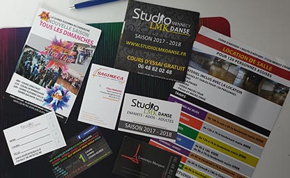 Cartes de visite Enseignes - Cesson 77 cartes visite et flyers Enseignes - Cesson 77